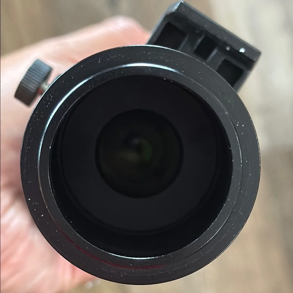 Black Telephoto Camera Lens, 5mm F/8.0 Multi Coated
